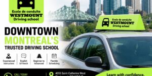 Montreal Downtown driving school